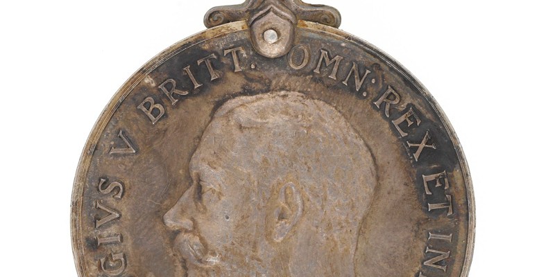 Albert Haughton's War Medal