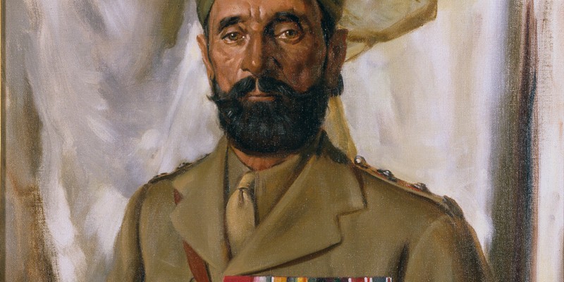 Subadar Khudadad Khan VC (1888-1971), 10th Baluch Regiment, c1935