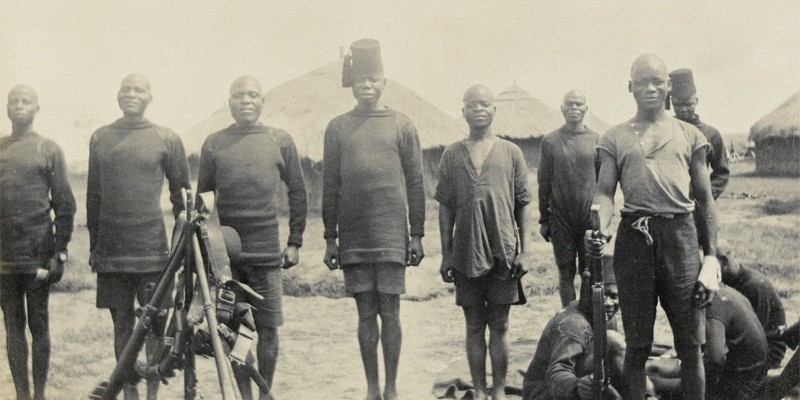 Men of The King’s African Rifles, c1916