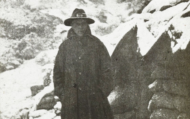 Anzac in the snow, November 1915