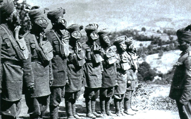 Indian soldiers on the Somme 1916