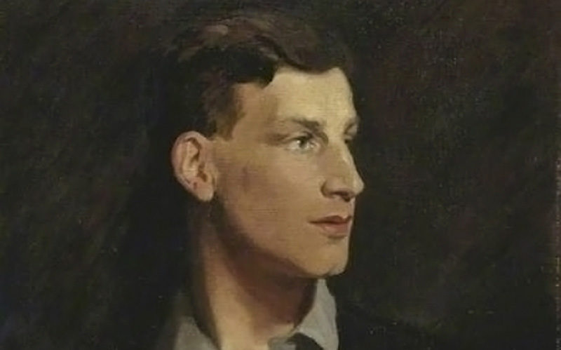Siegfried Sassoon painted by Glyn Warren Philpot, 1917