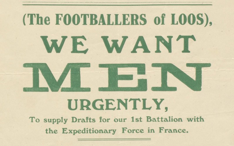 Recruiting leaflet, The London Irish Rifles, c1916