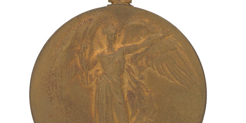 Albert Haughton’s Allied Victory Medal 1914-19