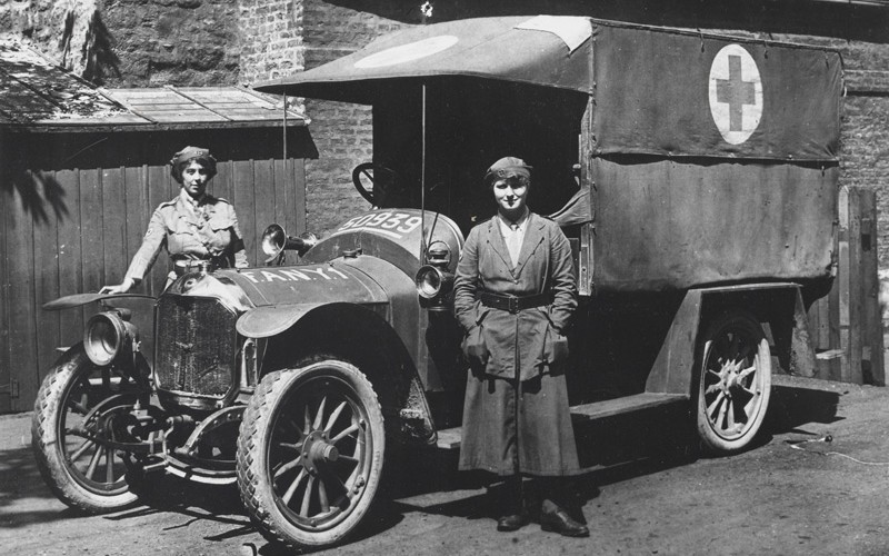 First Aid Nursing Yeomanry ambulance