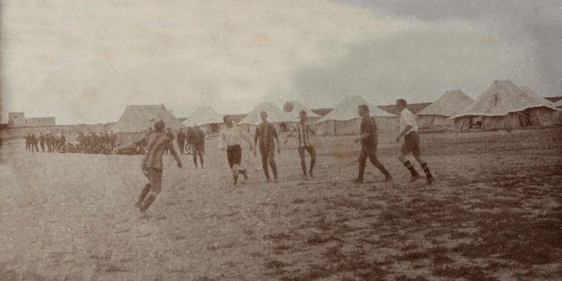 Football at Malta, 1915