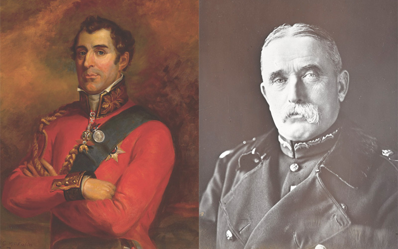 Field Marshal Arthur Wellesley and Field Marshal Sir John French