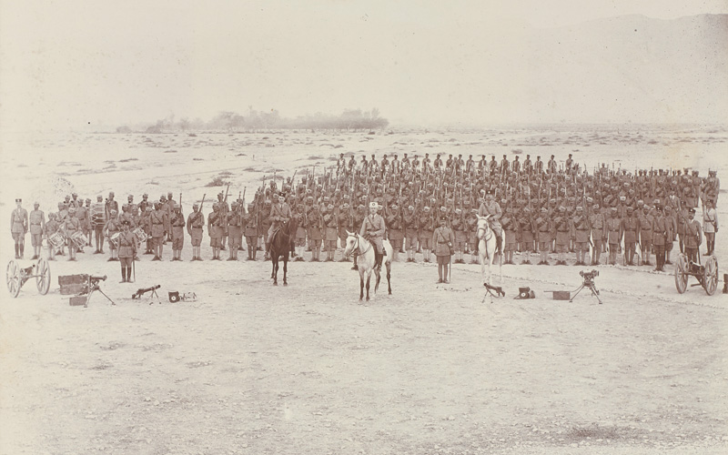 Persians in Abadeh, 1918