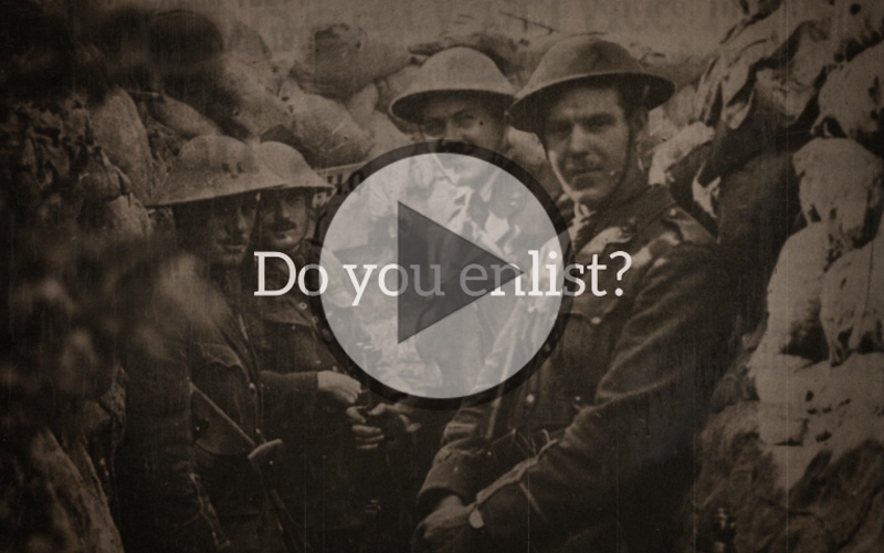 Do You Enlist? – Interactive Video