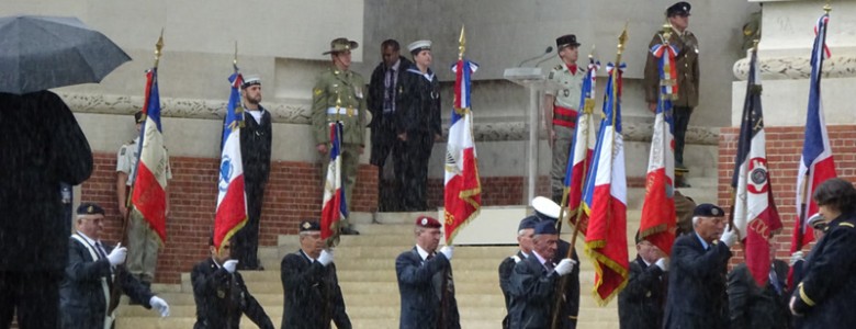 Thiepval Memorial to the Missing of the Somme, 1 July 2016