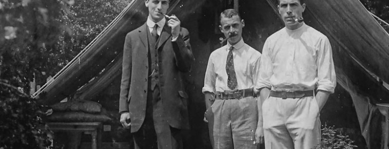 George Neale Higginson (Left)