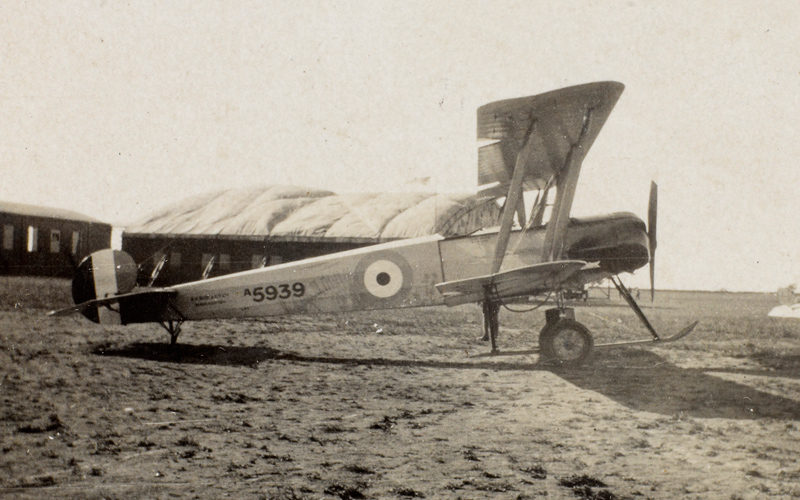 Avro 504K aircraft, c1917