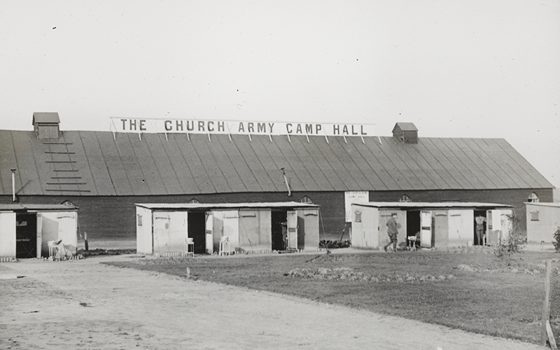 Church Army Camp Hall, Rouen, 1917