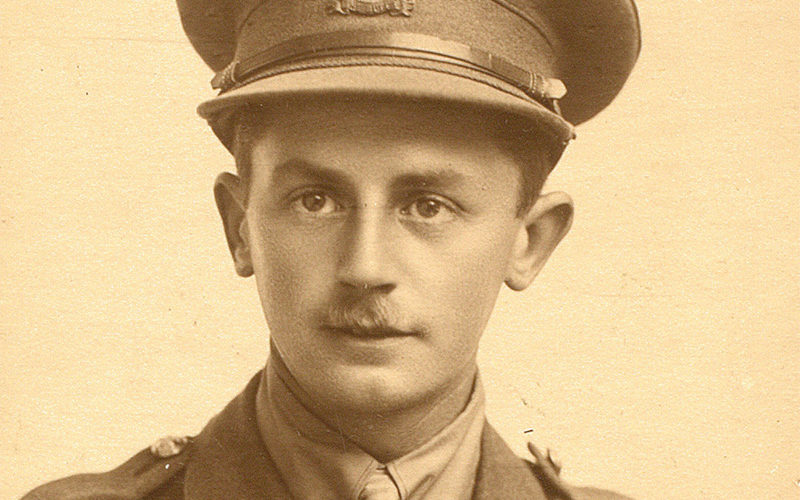 Lieutenant Bernard Ellis, The Buffs (East Kent Regiment), c1918