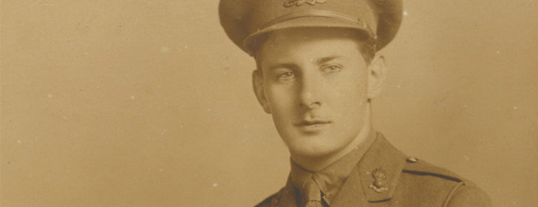 Second Lieutenant Noel Evans, Royal Field Artillery, June 1918
