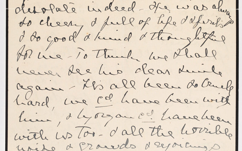 Letter from Violet Evans to her sister, 16 November 1918
